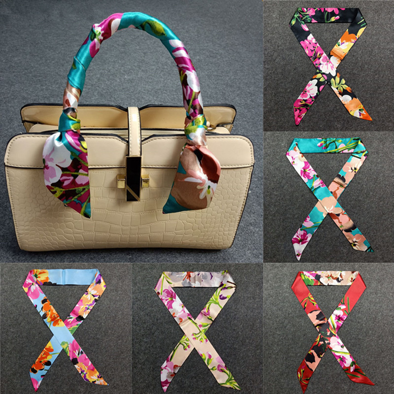 Women Bags Brands - 47 Colors Brand Bandana Small Silk