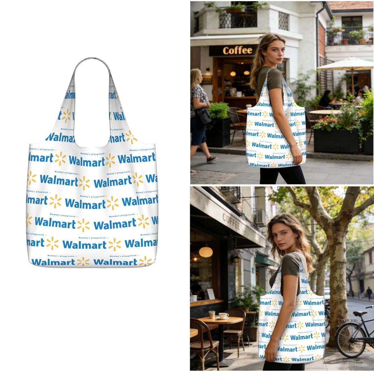 Women Bags Walmart - Walmart Shopping Tote Bag Canvas Large