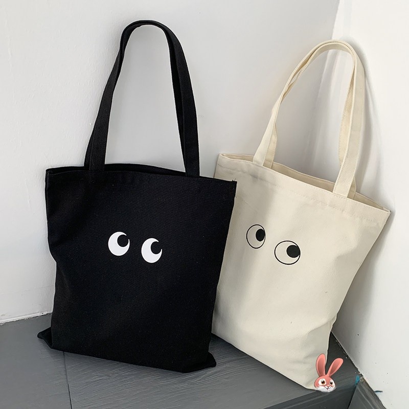 Women'S Bags New Collection - Large Capacity Canvas Tote Bag Cartoon