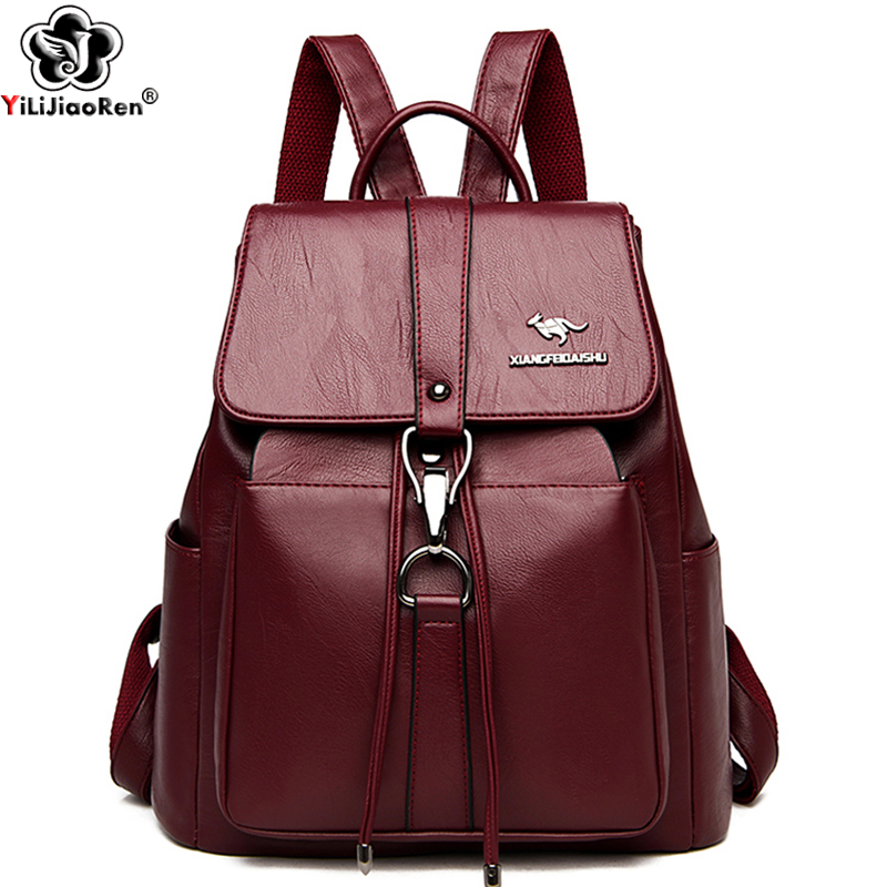 Women Bags Brands - Anti Theft Backpack Women Shoulder Bag