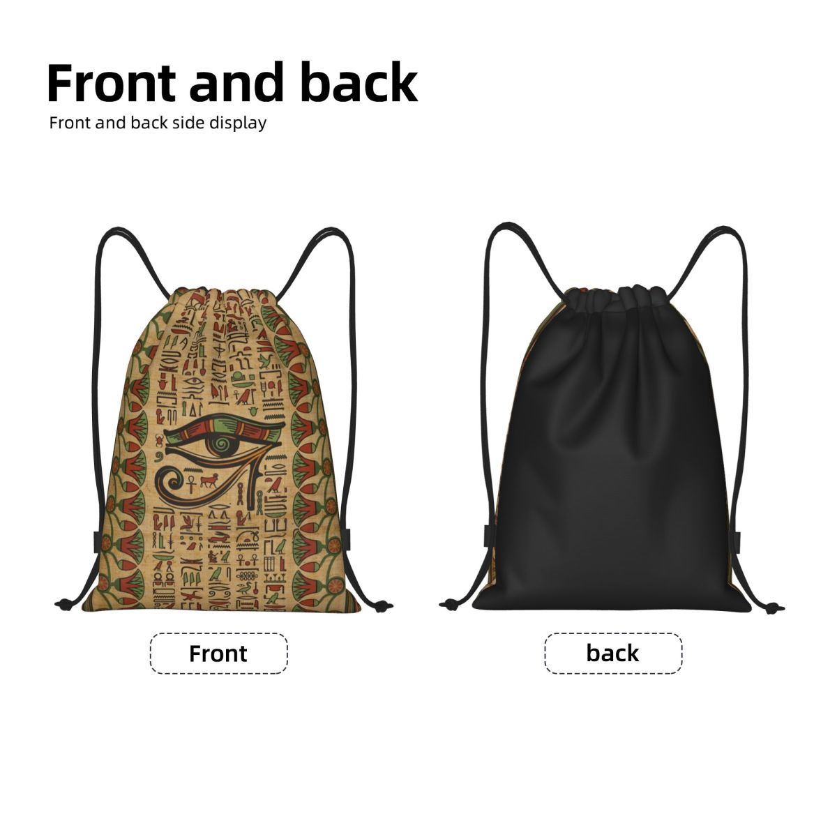 Egyptian Eye Of Horus Drawstri - Women Bags Egypt ulasan dan harga