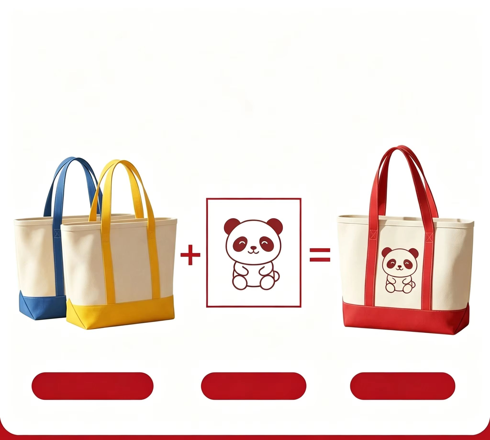 Custom Logo Tote Bag Personali - Women Bags Company ulasan dan harga