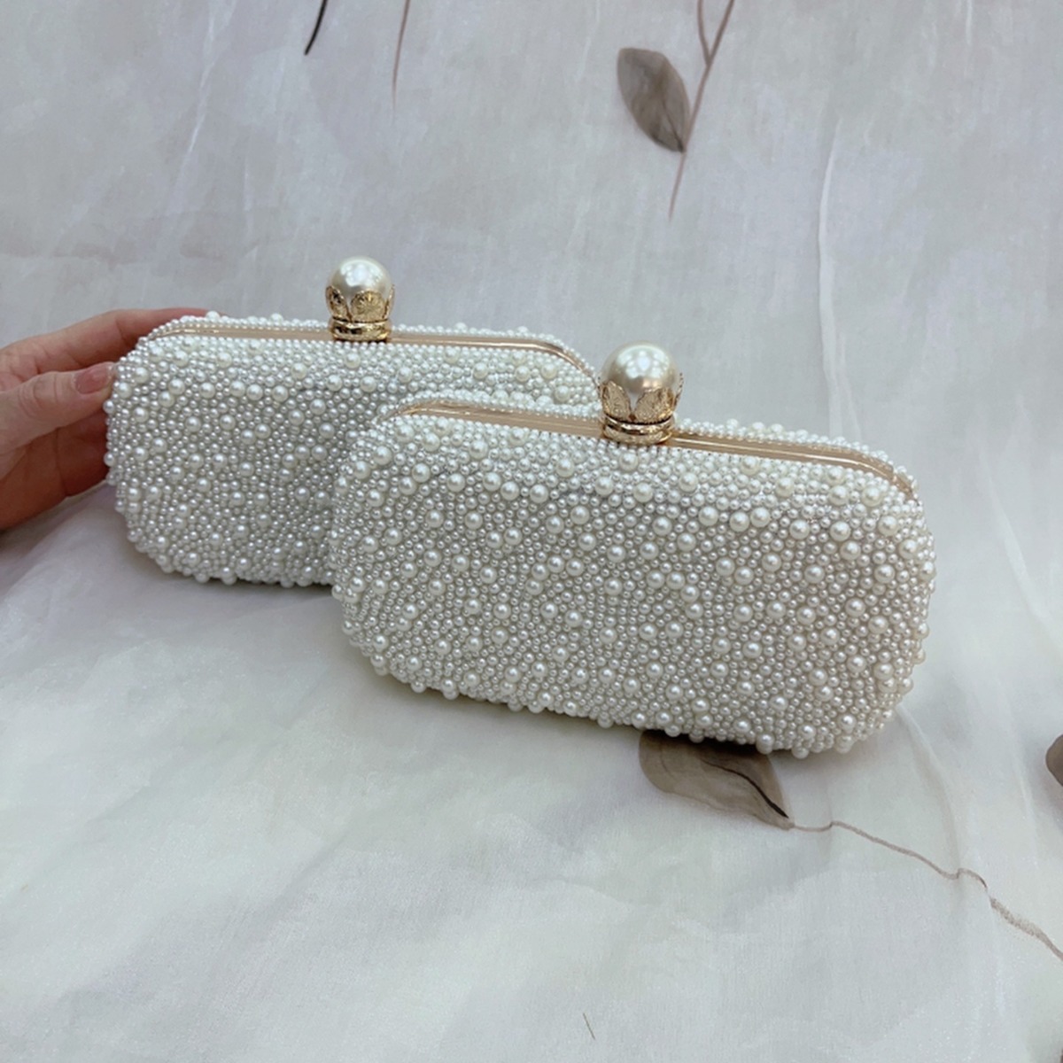 Luxury Wedding Evening Dress B - Evening Bag Beaded ulasan dan harga