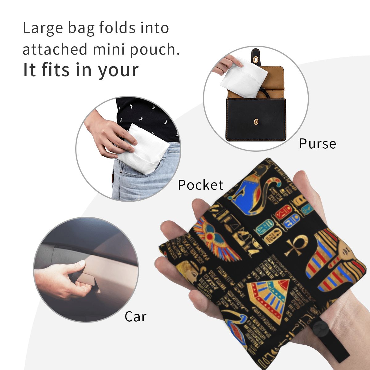 Egyptian Hieroglyphs And Deiti - Women Bags Egypt ulasan dan harga