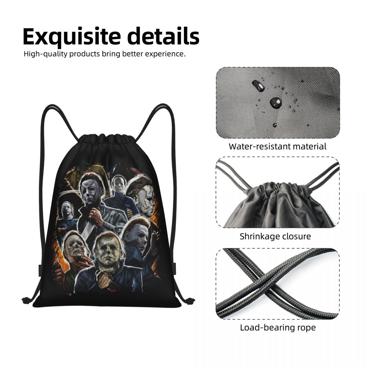 Michael Myers Halloween Horror - Women Bags Myer ulasan dan harga