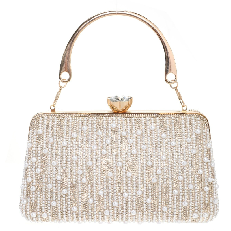 Formal Silver Evening Bags Wom - Evening Bag Beaded ulasan dan harga