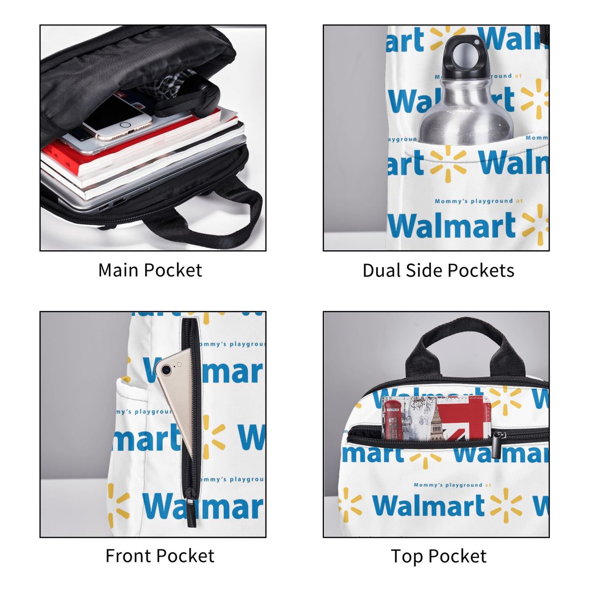 Walmart Backpack Student BookB - Women Bags Walmart ulasan dan harga