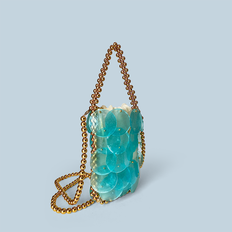 Mermaid Princess Fish Scale Sp - Evening Bag Beaded ulasan dan harga