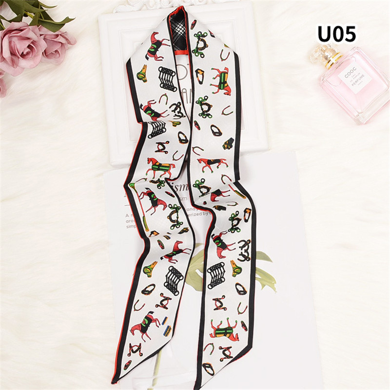 Horse Plaid Skinny Scarf Women - Women Bags Brands ulasan dan harga