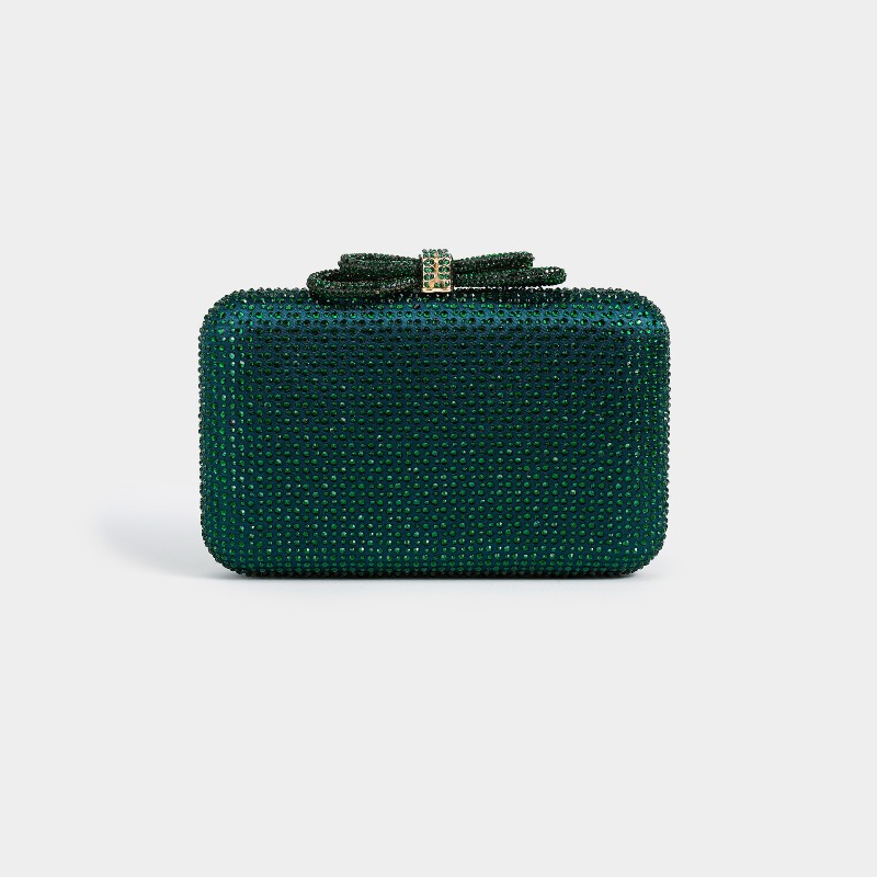 Sparkling Crystal Clutch Bags  - Evening Bag Beaded ulasan dan harga