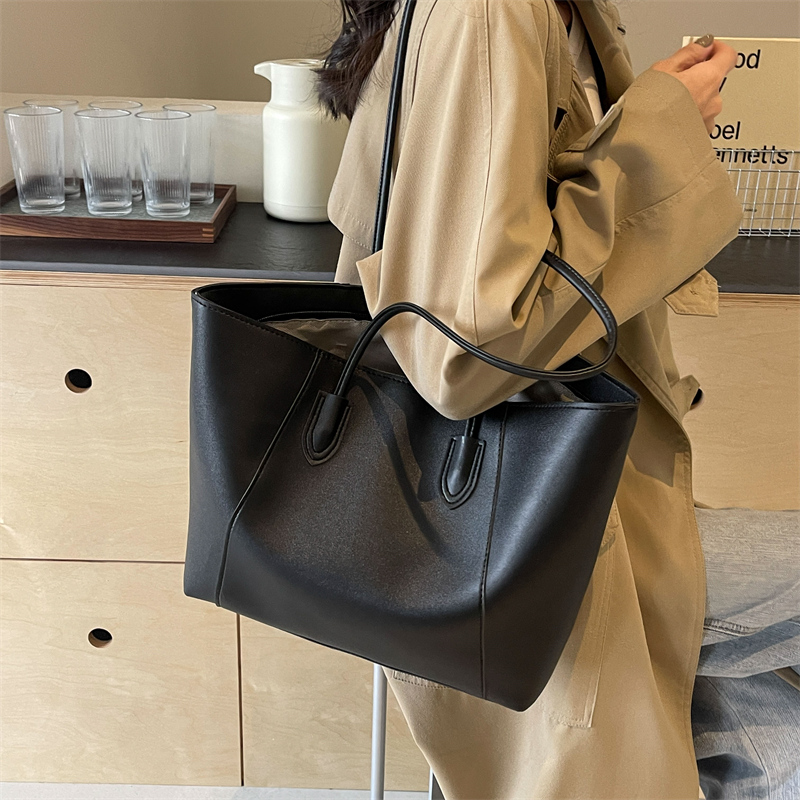 Zipper Tote Bags Solid Women's - Women Hand Bags Sale ulasan dan harga