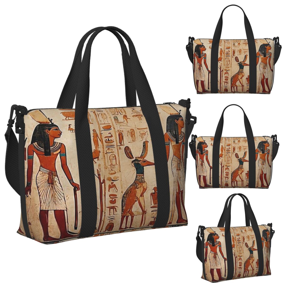 Custom Ancient Egypt Mural Egy - Women Bags Egypt ulasan dan harga