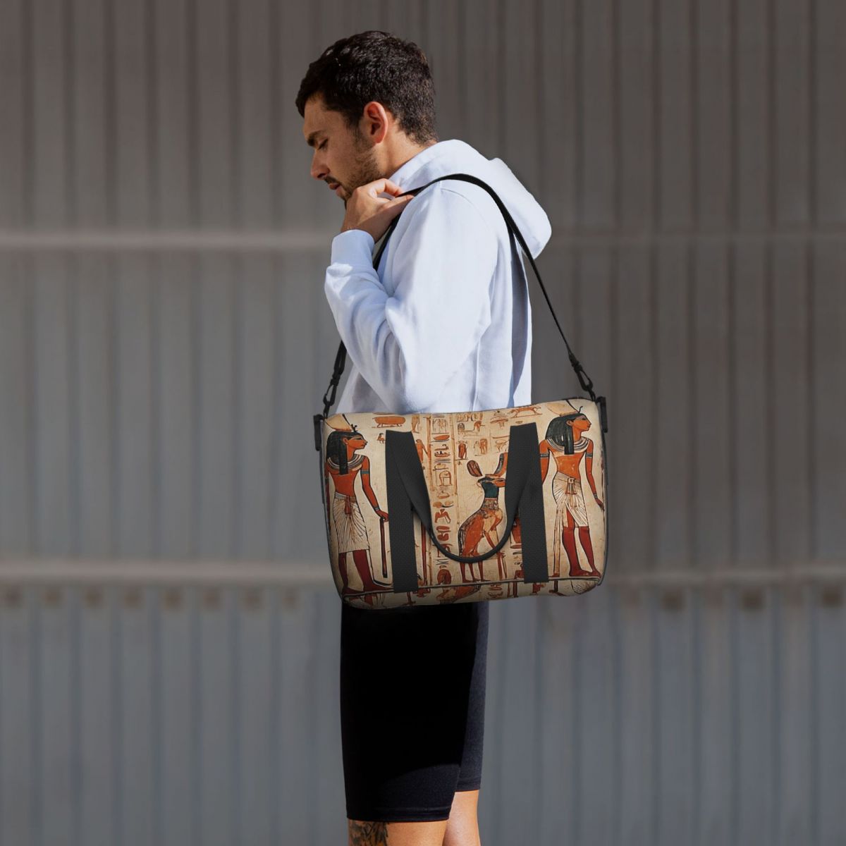 Custom Ancient Egypt Mural Egy - Women Bags Egypt ulasan dan harga