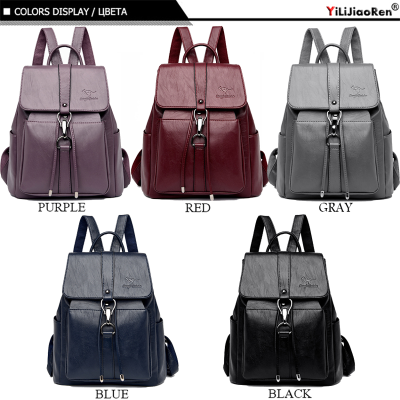 Anti Theft Backpack Women Shou - Women Bags Brands ulasan dan harga