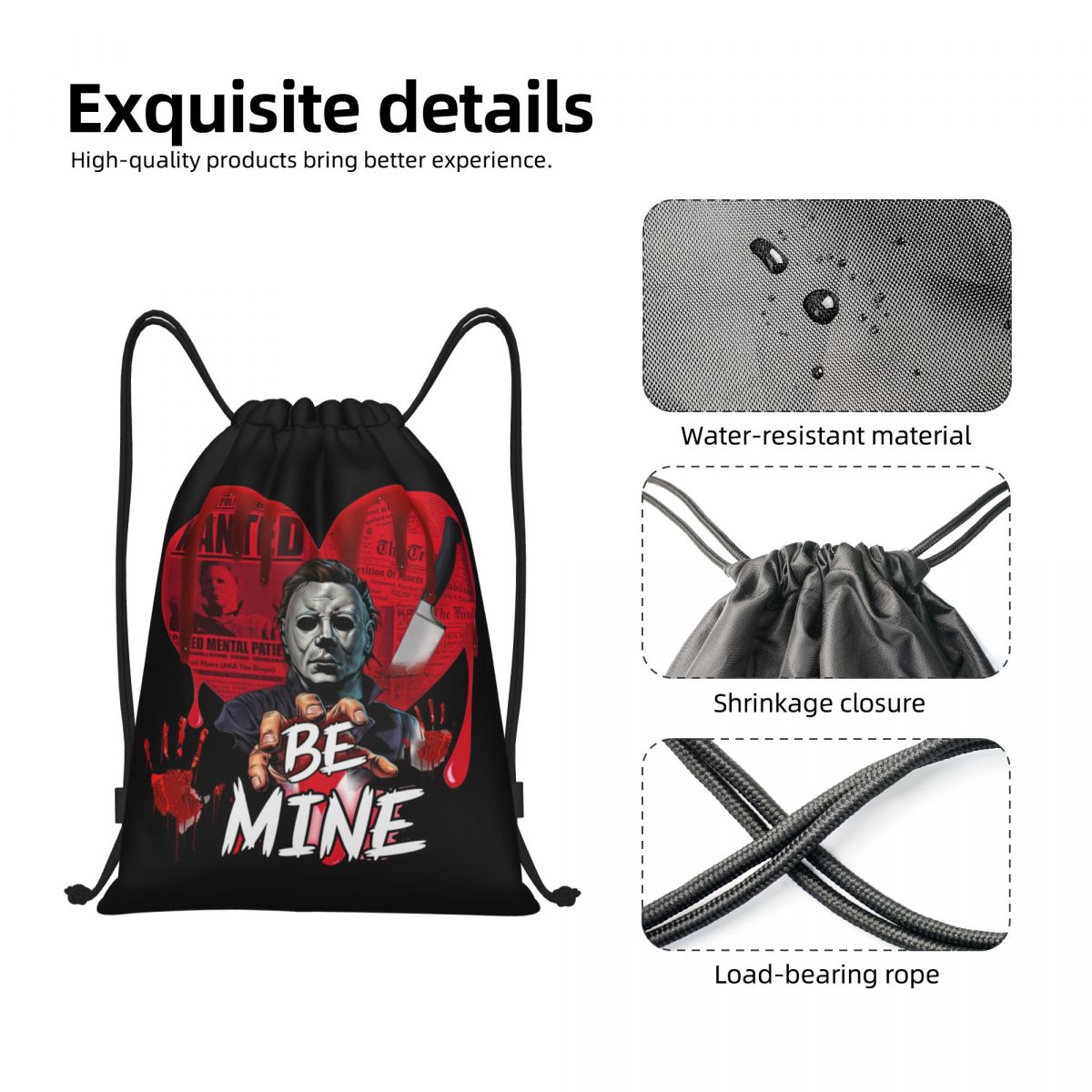 Michael Myers Halloween Horror - Women Bags Myer ulasan dan harga