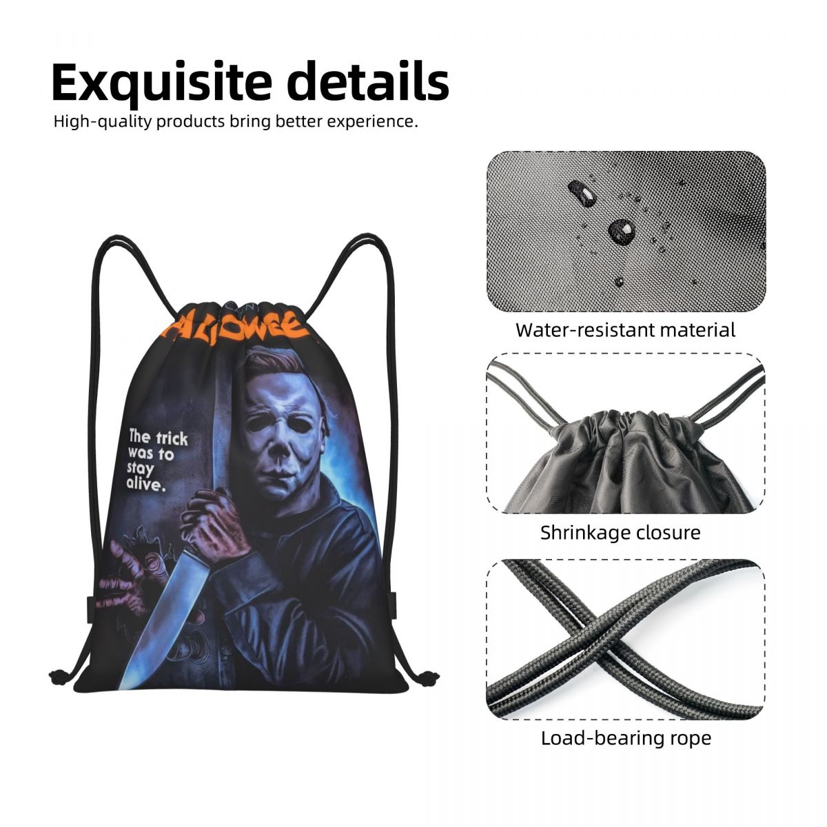 Custom Michael Myers Halloween - Women Bags Myer ulasan dan harga