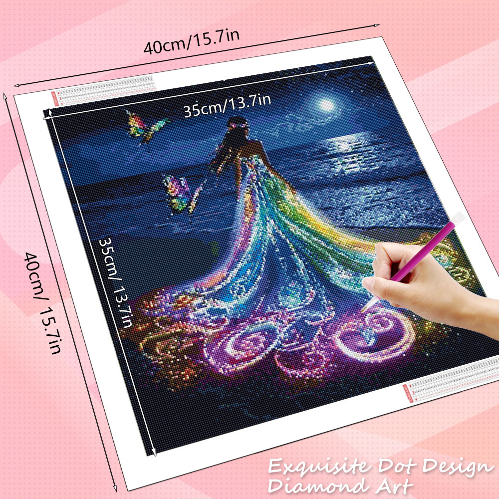 HUACAN Diamond Mosaic New Coll - Women'S Bags New Collection ulasan dan harga