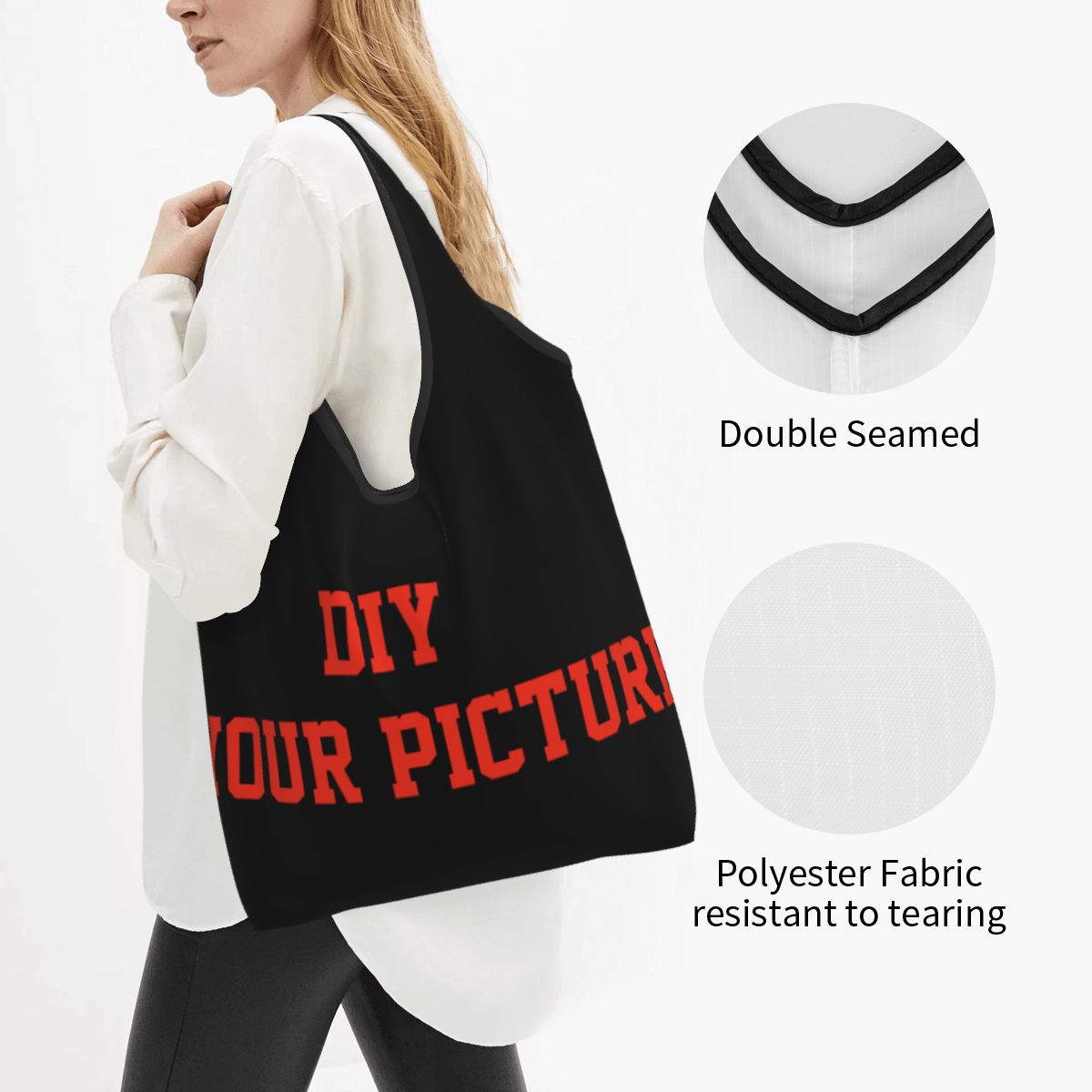 Reusable DIY Your Picture Shop - Women Bags Pictures ulasan dan harga