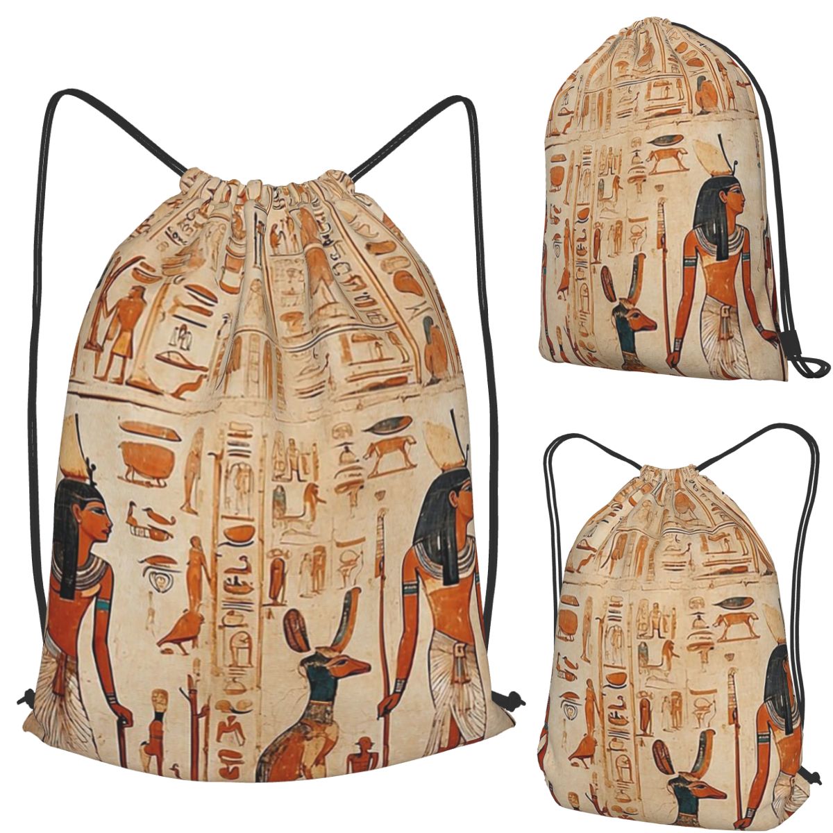 Ancient Egypt Mural Egyptian M - Women Bags Egypt ulasan dan harga