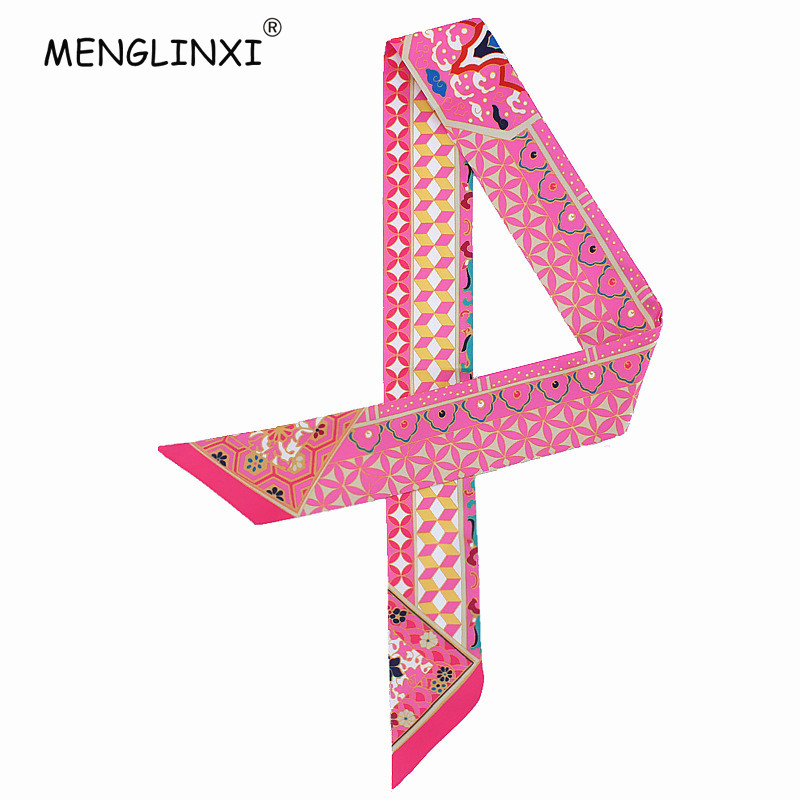 New Geometric Floral Print Sil - Women Bags Brands ulasan dan harga