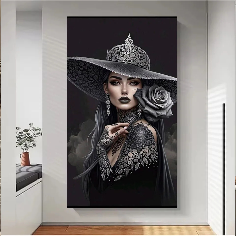 Diamond Painting Woman Wearing - Women'S Bags New Collection ulasan dan harga
