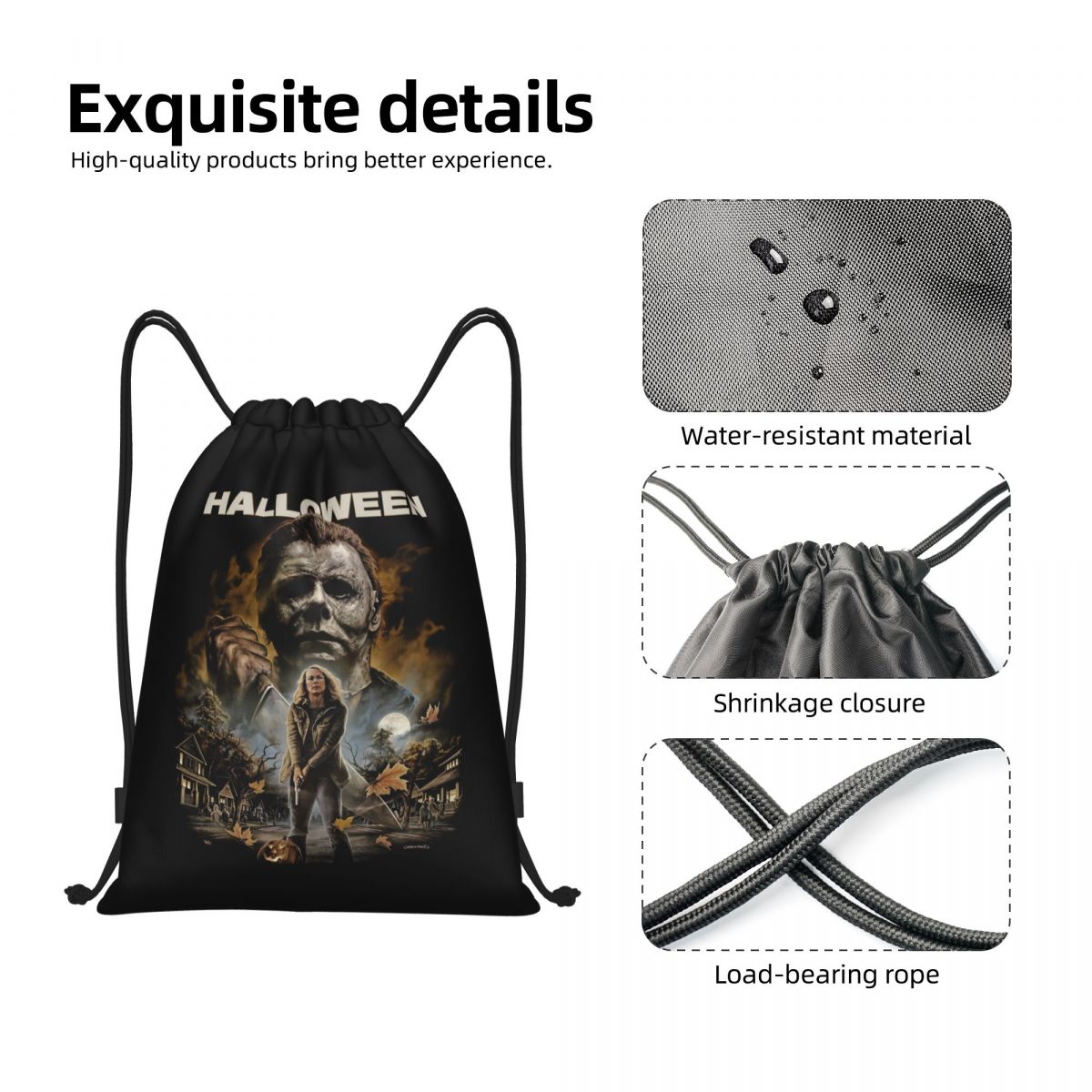 Halloween Horror Movie Michael - Women Bags Myer ulasan dan harga