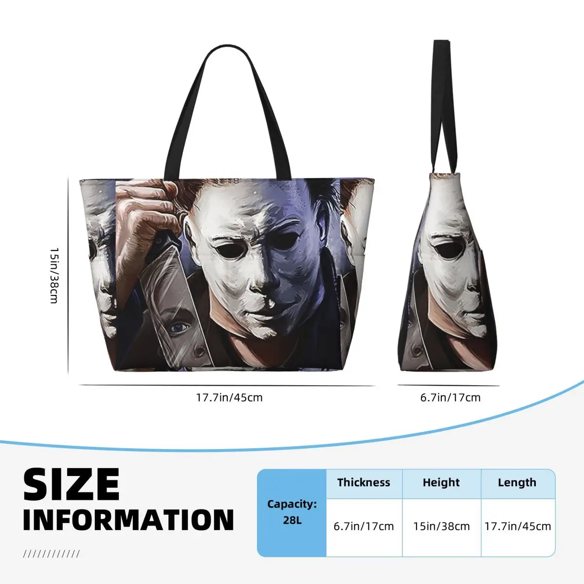 Michael Myers Beach Tote Bag S - Women Bags Myer ulasan dan harga