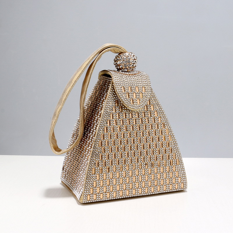 Shiny Crystal Clutch purse buc - Evening Bag Beaded ulasan dan harga