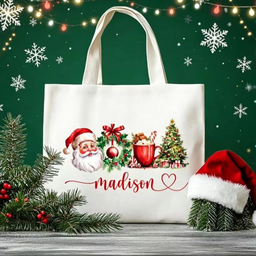 Large Canvas Tote Bag Personal - Women Bags Company ulasan dan harga