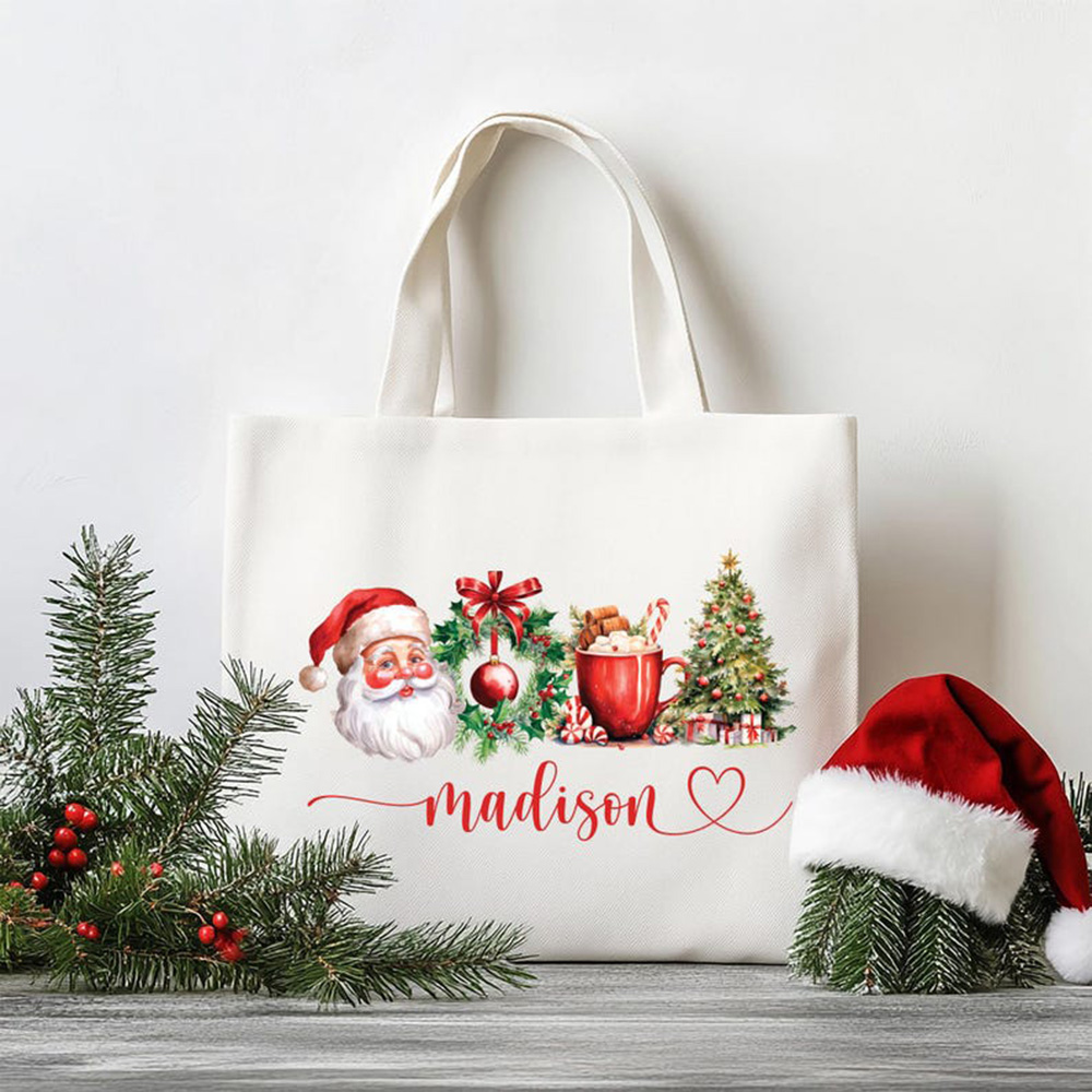 Large Canvas Tote Bag Personal - Women Bags Company ulasan dan harga