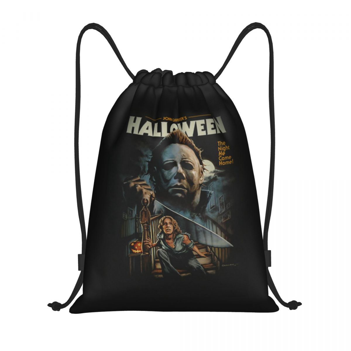 Halloween Michael Myers Drawst - Women Bags Myer ulasan dan harga