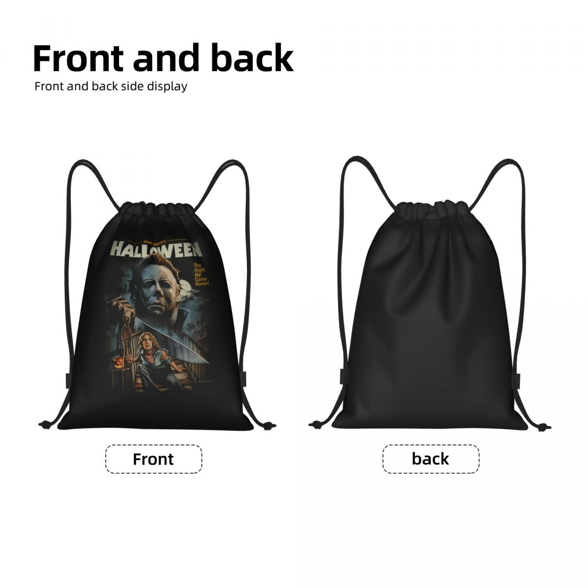Halloween Michael Myers Drawst - Women Bags Myer ulasan dan harga