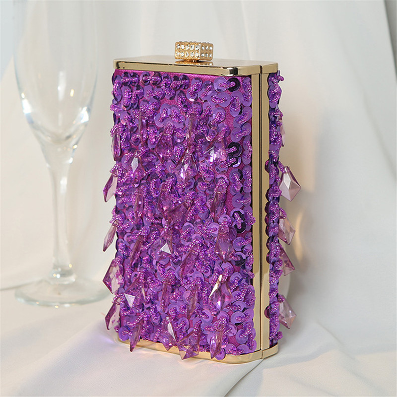XMESSUN New Diamonds Beaded Ev - Evening Bag Beaded ulasan dan harga