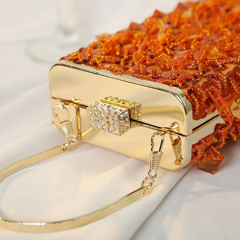 XMESSUN New Diamonds Beaded Ev - Evening Bag Beaded ulasan dan harga