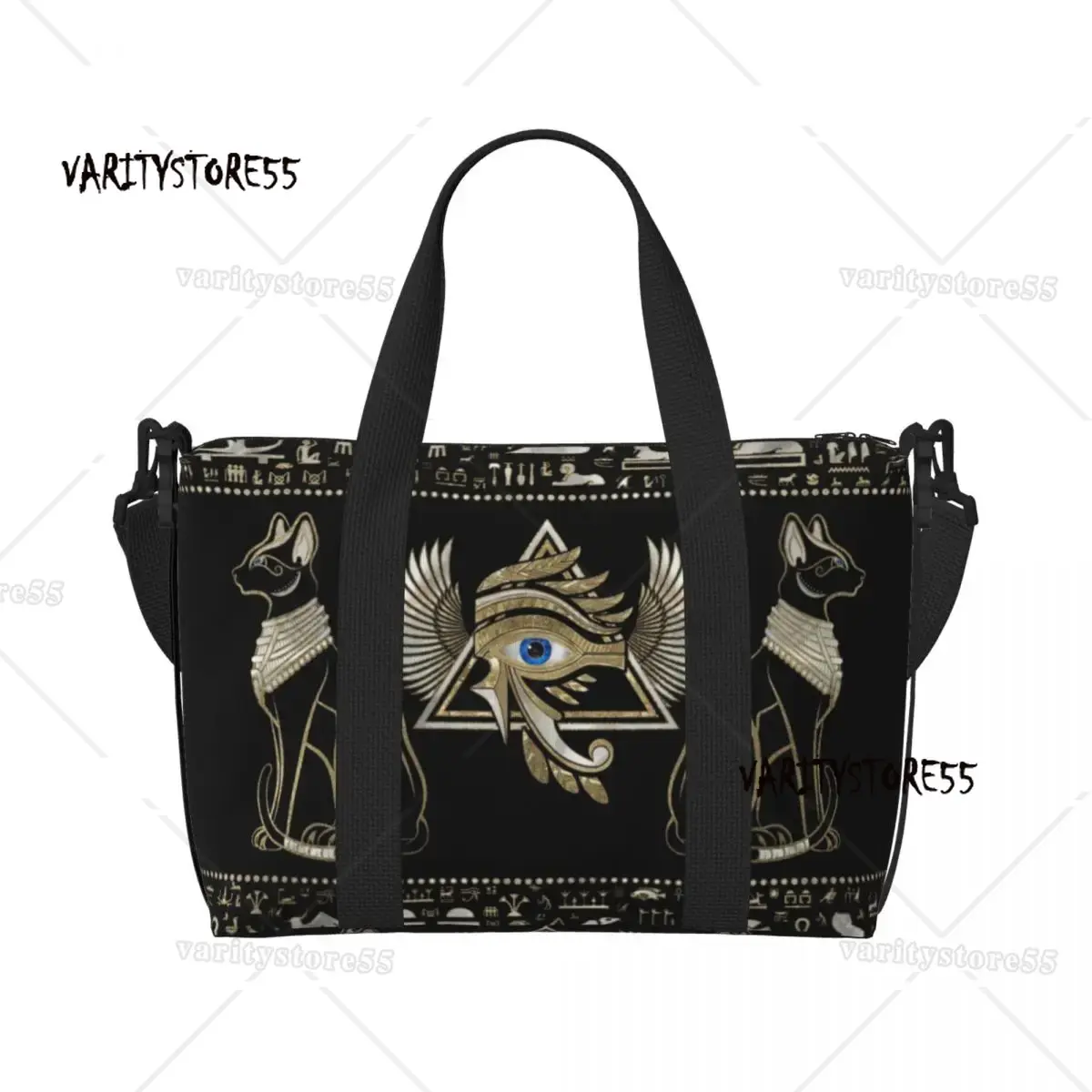 Custom Egyptian Cats And Eye O - Women Bags Egypt ulasan dan harga