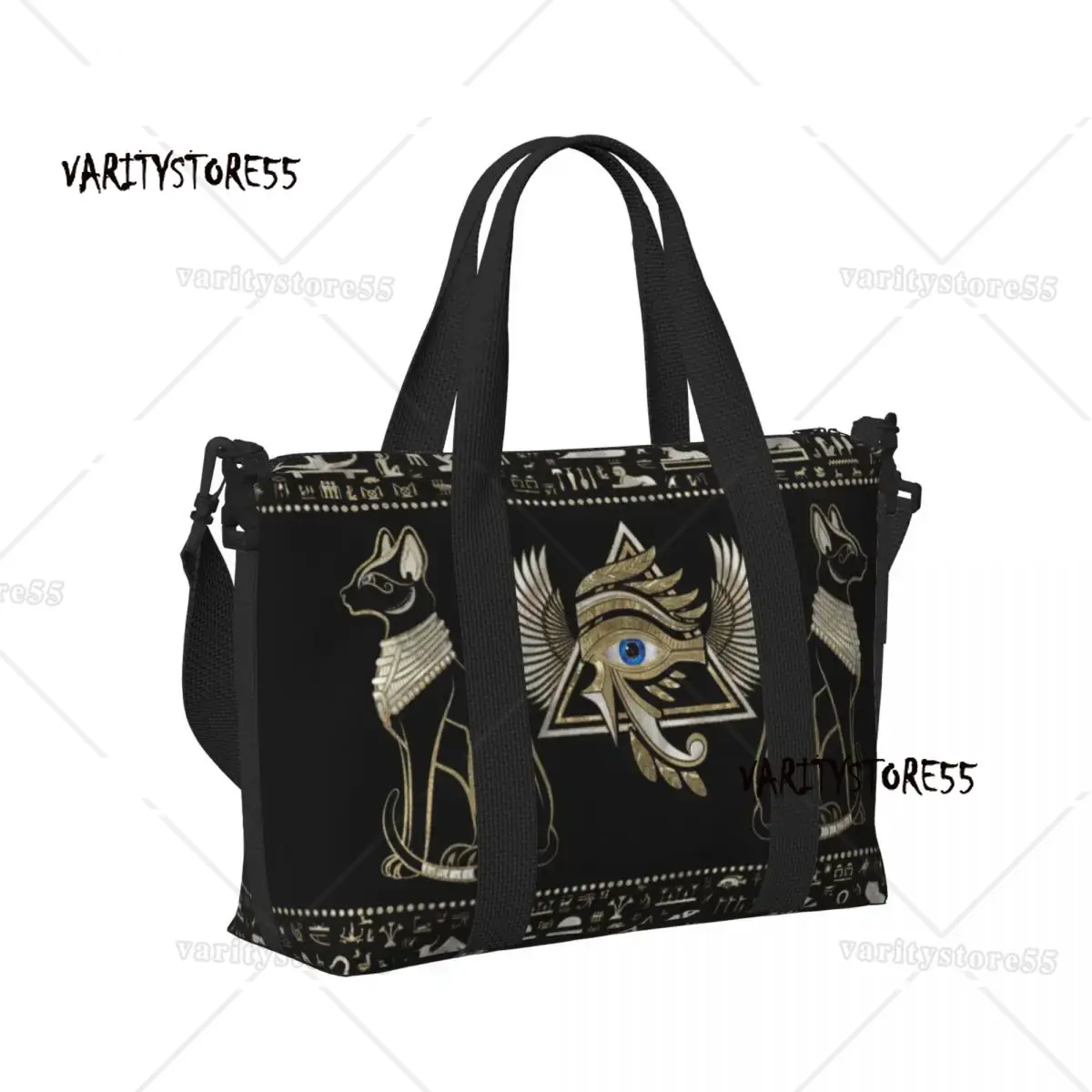 Custom Egyptian Cats And Eye O - Women Bags Egypt ulasan dan harga