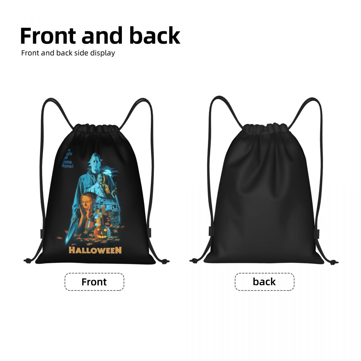 Custom Michael Myers Drawstrin - Women Bags Myer ulasan dan harga