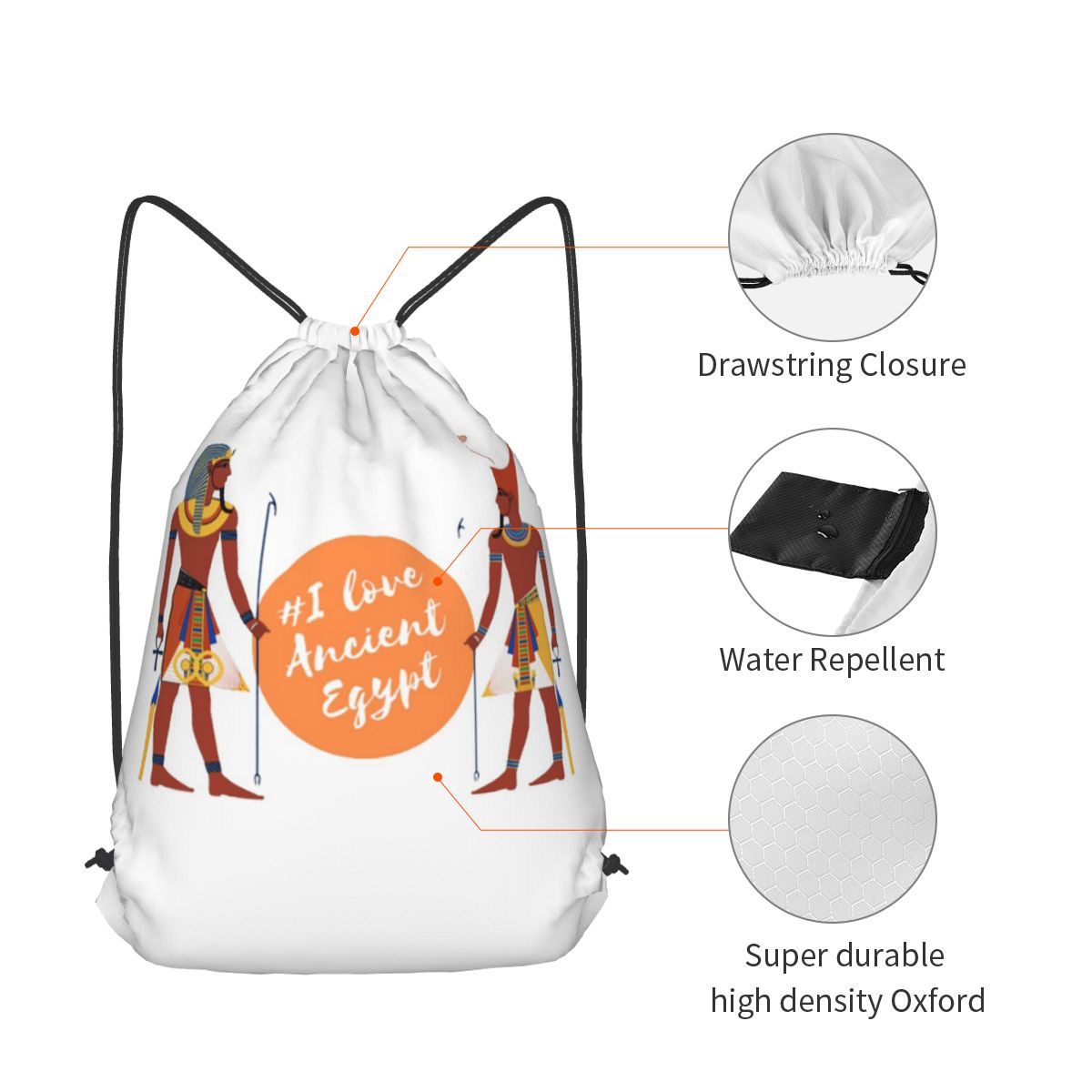 I Love Ancient Egypt Pharaohs  - Women Bags Egypt ulasan dan harga