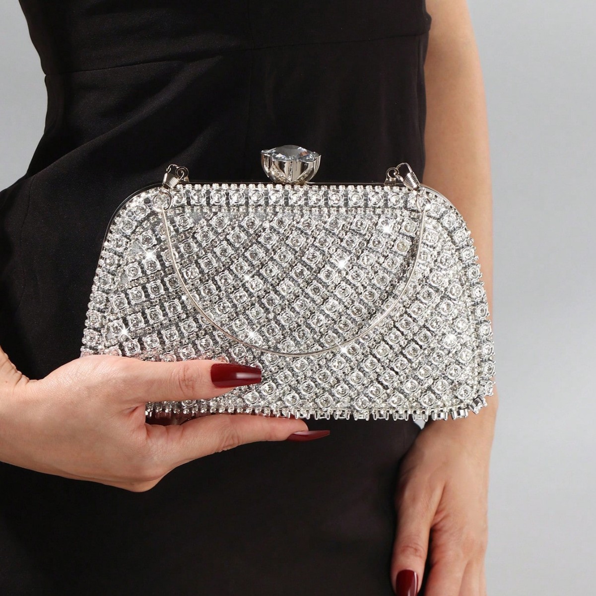 Luxury Diamonds Glitter Evenin - Evening Bag Beaded ulasan dan harga