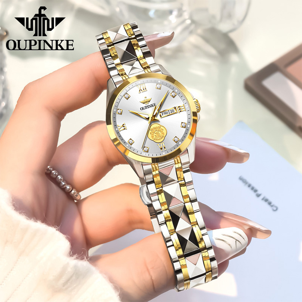 OUPINKE 3305 Real Gold Diamond - Women Bags Ru ulasan dan harga